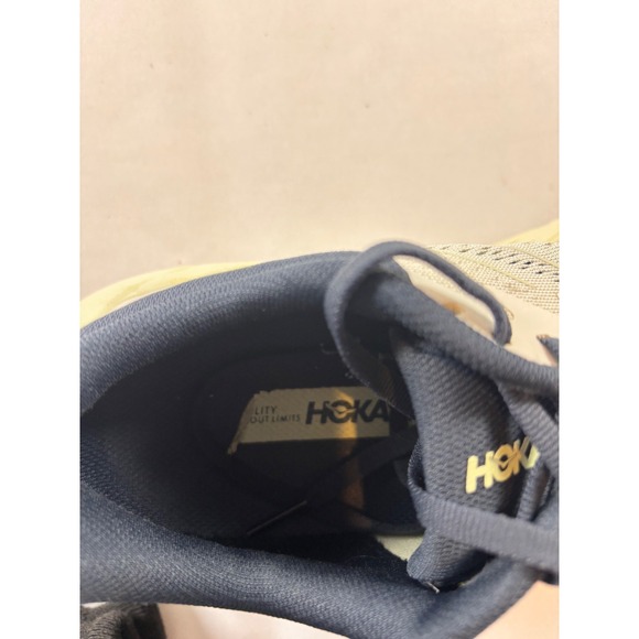 Hoka Arahi 5 Womens Running Shoes White Blue Stability Sneakers SZ 9D - Picture 3 of 13